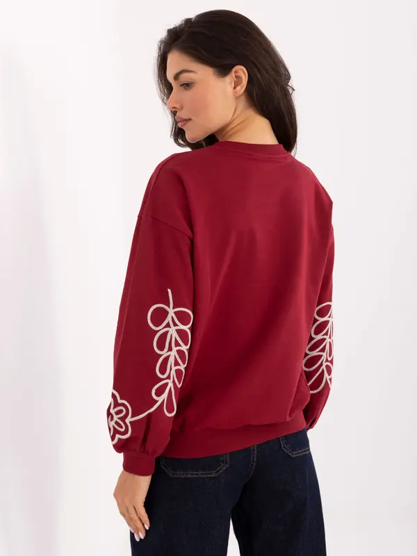 RELEVANCE Blouse-RV-BZ-A175.02-burgundy