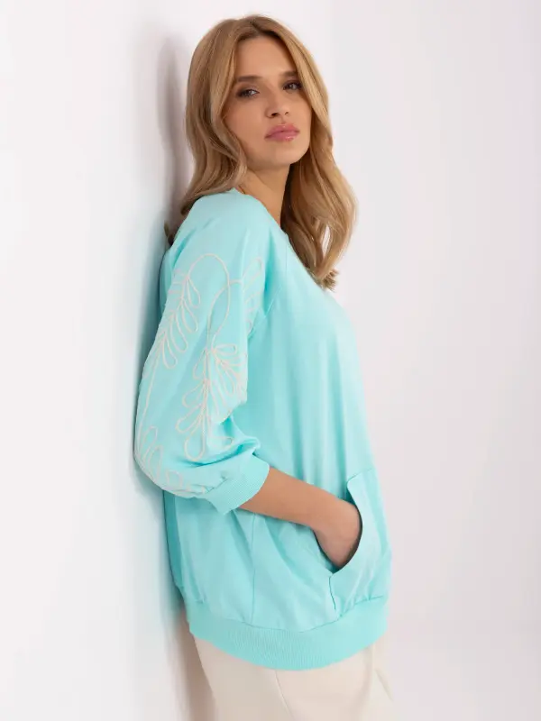 RELEVANCE Blouse-RV-BZ-A367.26-mint