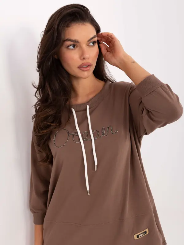 RELEVANCE Blouse-RV-BZ-A785.58-brown