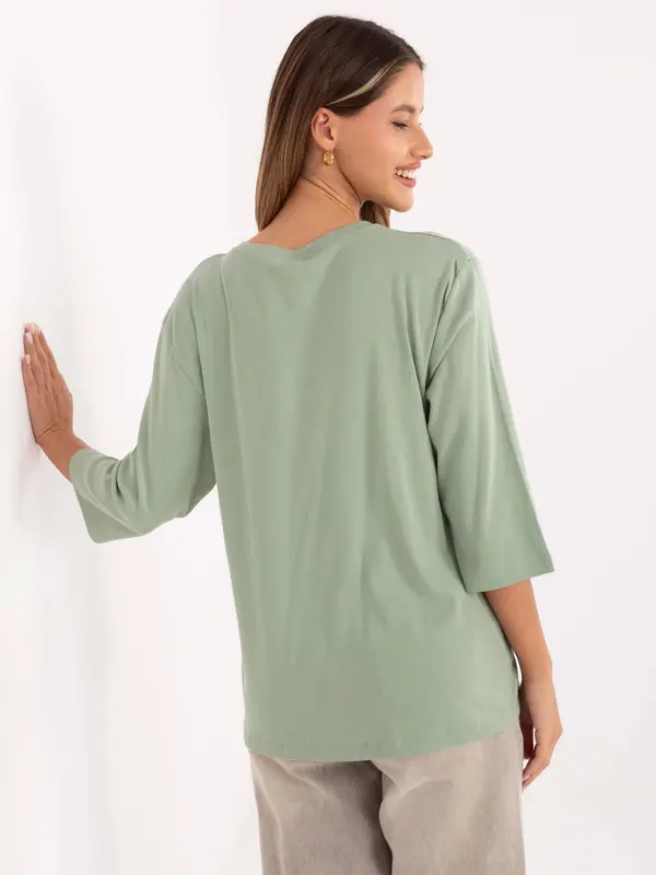RELEVANCE Blouse-RV-BZ-A804.05P-Pistachio