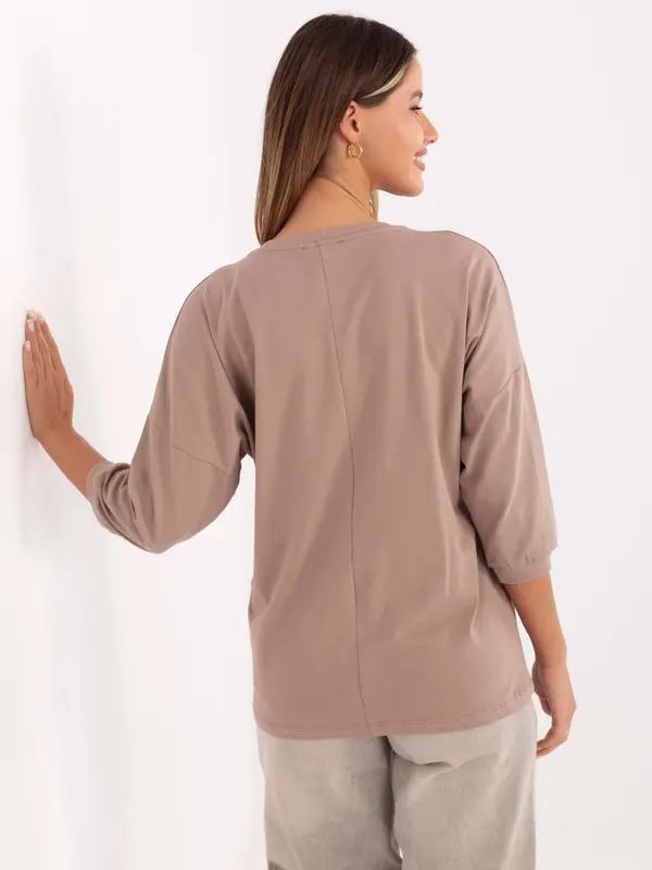 RELEVANCE Blouse-RV-BZ-A820.27P-dark beige