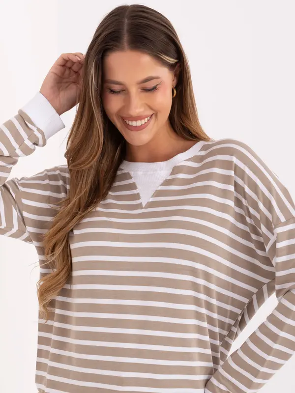 RELEVANCE Blouse-RV-BZ-A901.55-dark beige