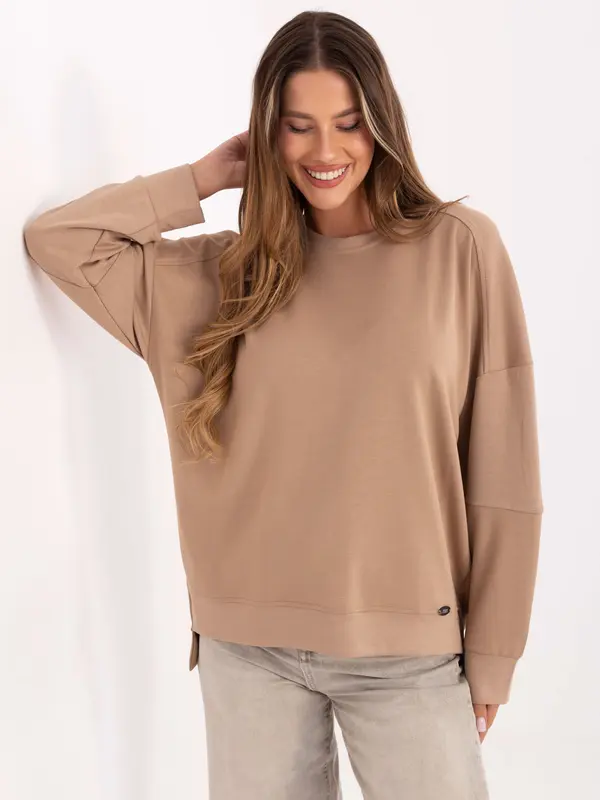 RELEVANCE Blouse-RV-BZ-A906.59-dark beige