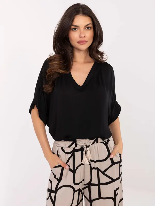 Och Bella Blouse-TW-BZ-BI-3228.75-black