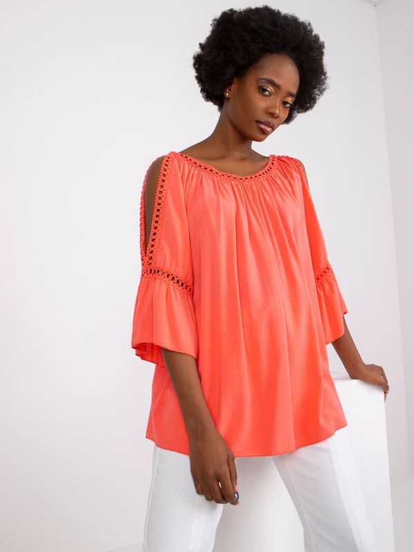 Och Bella Blouse-TW-BZ-BI-82198.46-coral