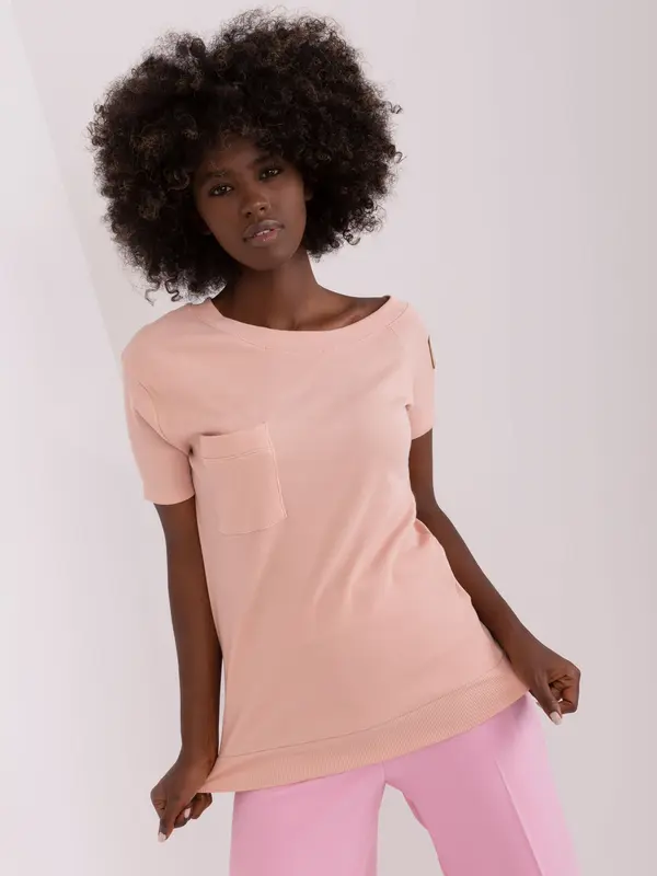 Och Bella Blouse-TW-BZ-OB058.42P-light pink