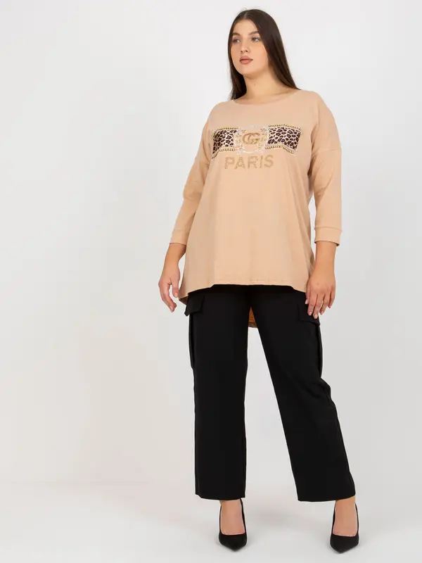 VITON Blouse-VI-BZ-2901.49P-dark beige