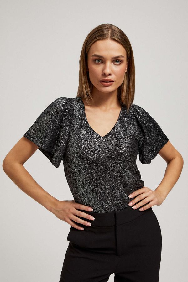 Moodo Blouse with puff sleeves