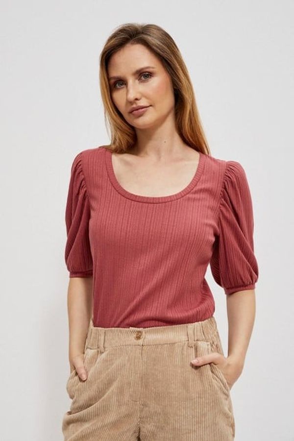 Moodo Blouse with puff sleeves