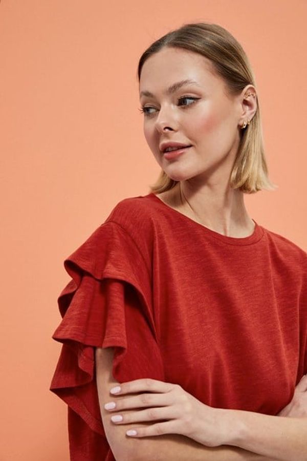 Moodo Blouse with ruffles