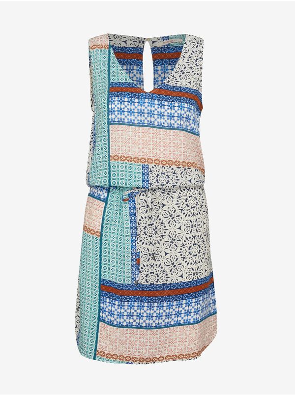 CAMAIEU Blue and green dress CAMAIEU - Women