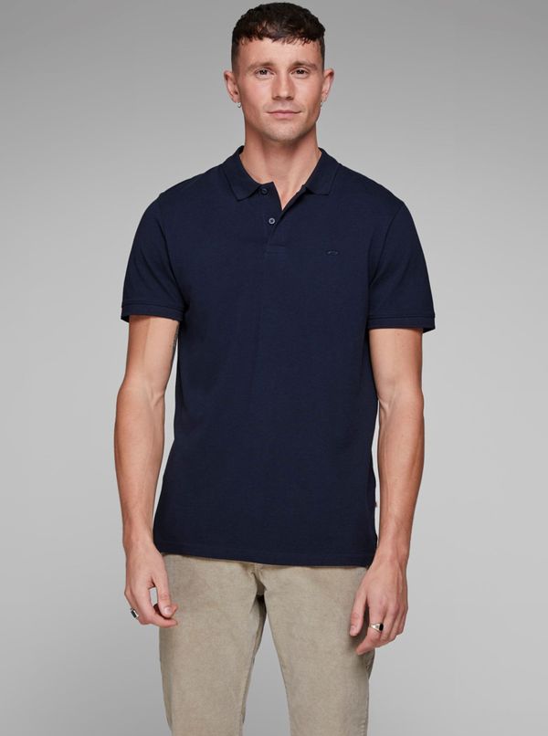 Jack & Jones Blue Basic Polo Shirt Jack & Jones - Mens