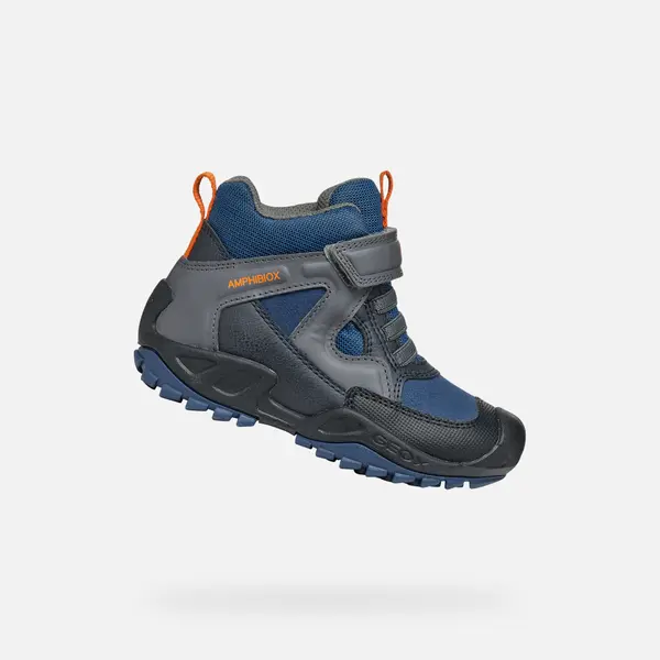 GEOX Blue boys' ankle shoes Geox Nesavage A - Boys