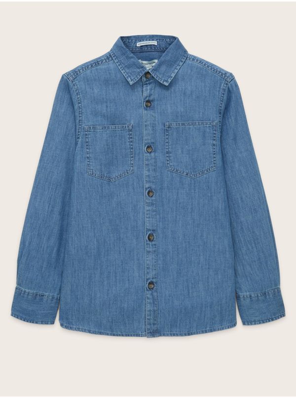 Tom Tailor Blue Boys Denim Shirt Tom Tailor - Boys