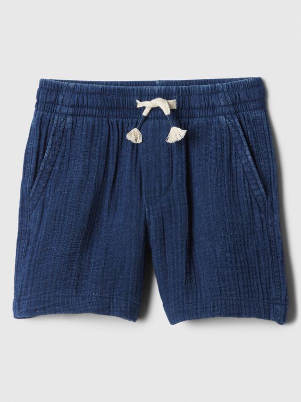 GAP Blue Boys' Muslin Shorts GAP