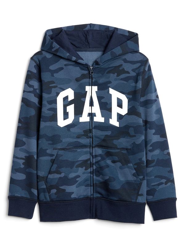 GAP Blue Boys' Sweatshirt GAP Logo Fleece Hoodie