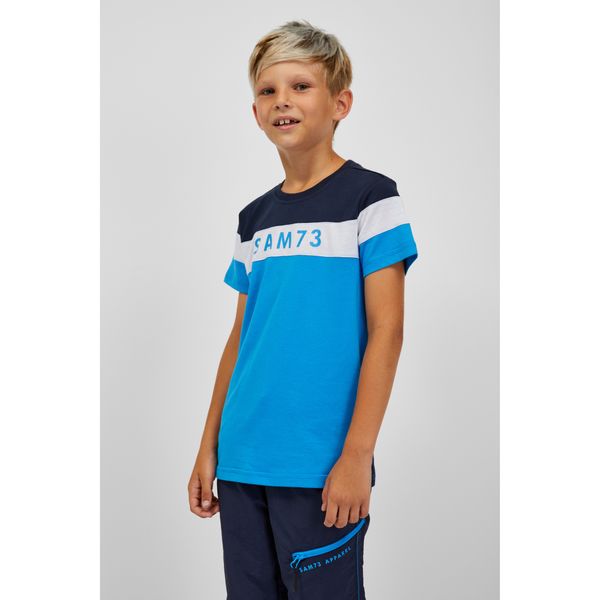 SAM73 Blue boys' T-shirt SAM 73 Kallan