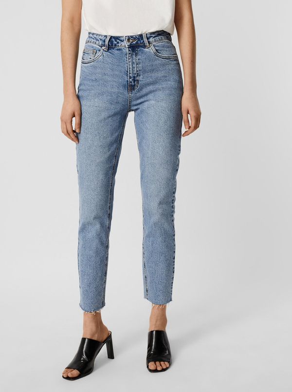 Vero Moda Blue cropped straight fit jeans VERO MODA Brenda - Women