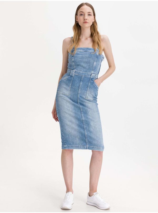 Guess Blue Dress Guess Bodycon - Women