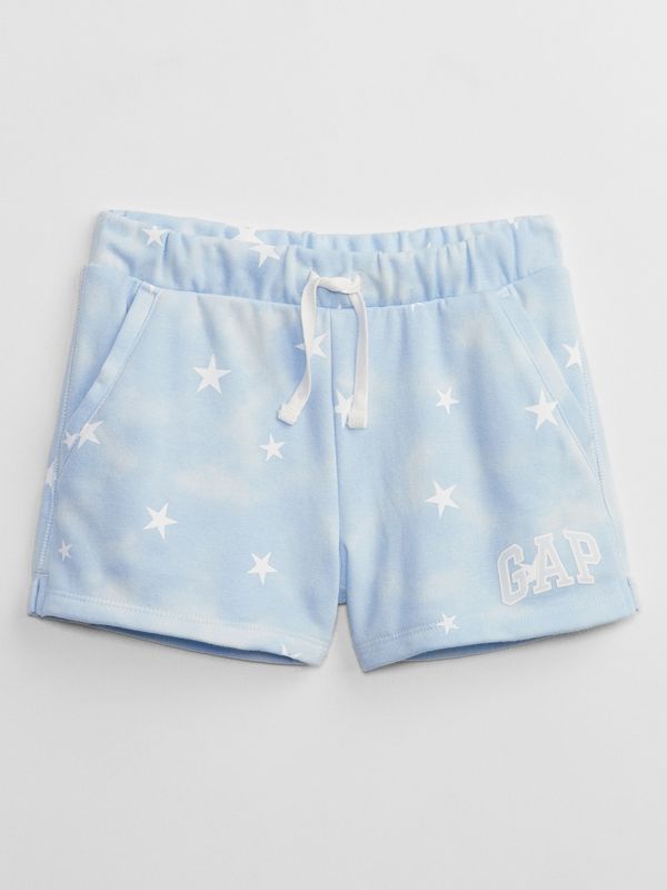 GAP Blue Girls' Shorts Sweatpants Logo GAP