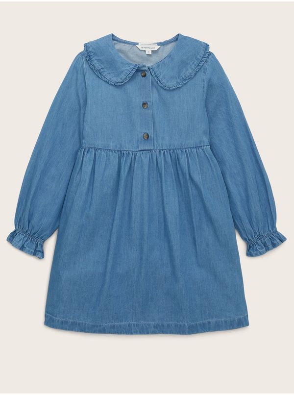 Tom Tailor Blue Girly Denim Dress Tom Tailor - Girls