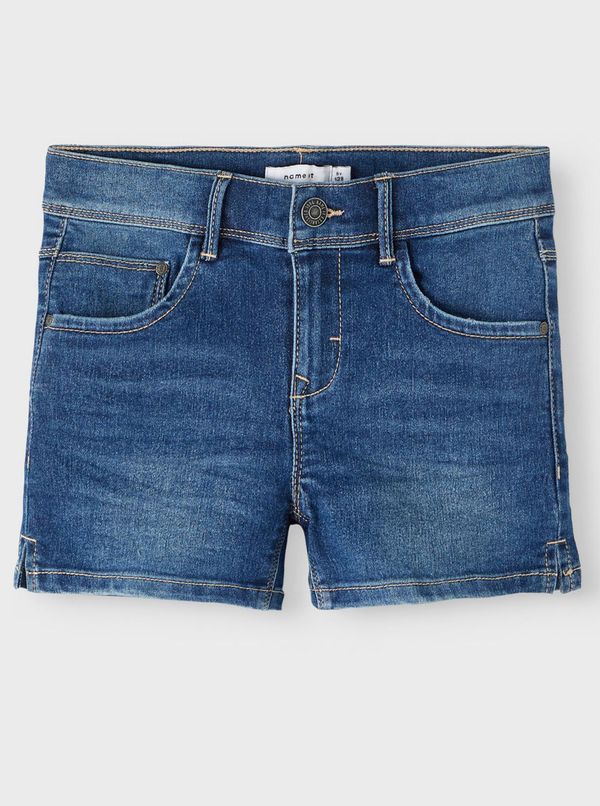 name it Blue Girly Denim Shorts name it Salli - Girls