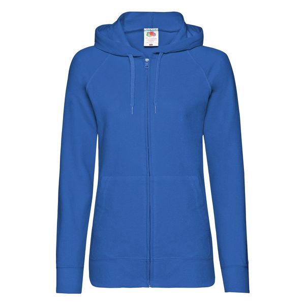 Fruit of the Loom Blue Lady fit Fruit Of The Loom hoodie