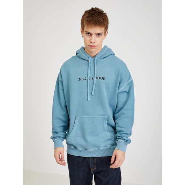 Diesel Blue Mens Hoodie Diesel - Men