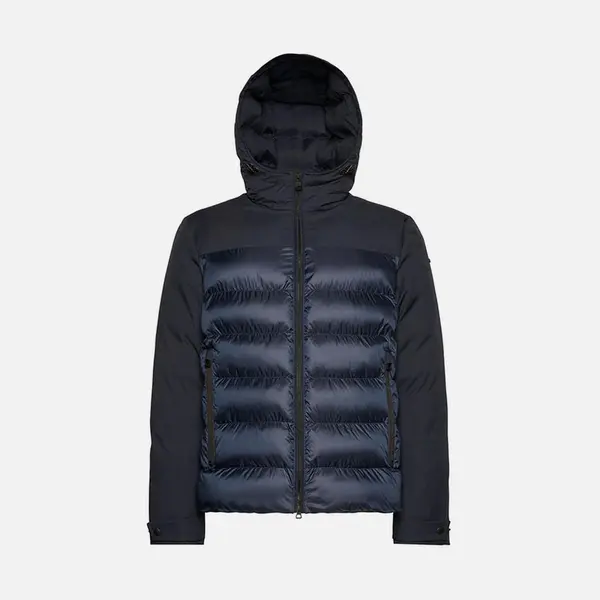 GEOX Blue men's jacket Geox Sapienza Hoojkt - Men