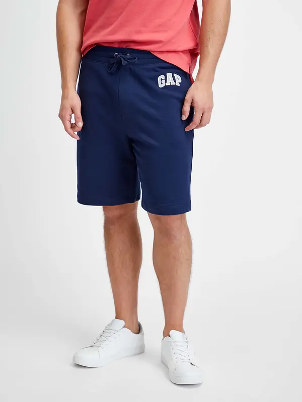 GAP Blue Men's Shorts GAP Logo mini arch shorts