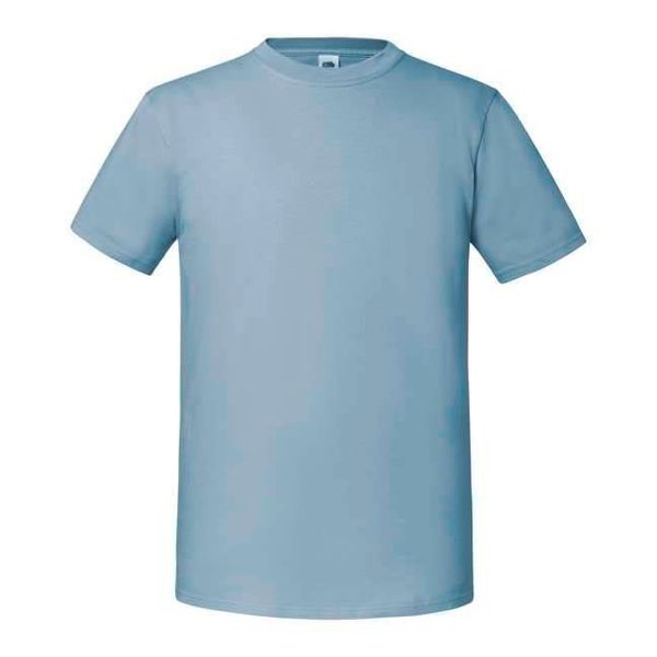 Fruit of the Loom Blue Men's T-shirt Iconic 195 Ringspun Premium Fruit of the Loom