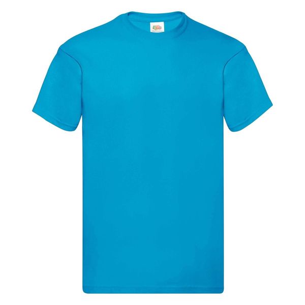 Fruit of the Loom Blue Men's T-shirt Original Fruit of the Loom