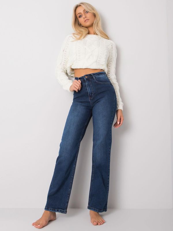 Fashionhunters Blue mom jeans