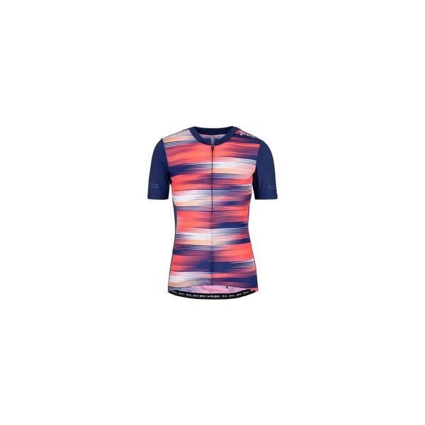 Kilpi Blue-pink women's cycling jersey Kilpi MOATE