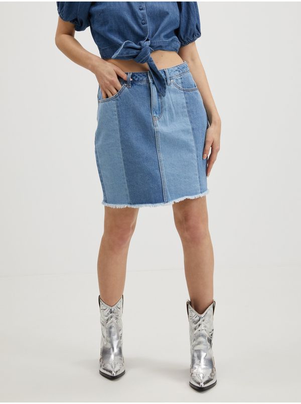 Noisy May Blue women's denim skirt Noisy May Sofie