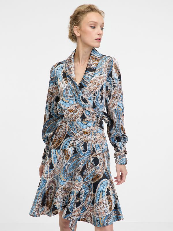 Orsay Blue women's patterned knee-length dress ORSAY - Women's