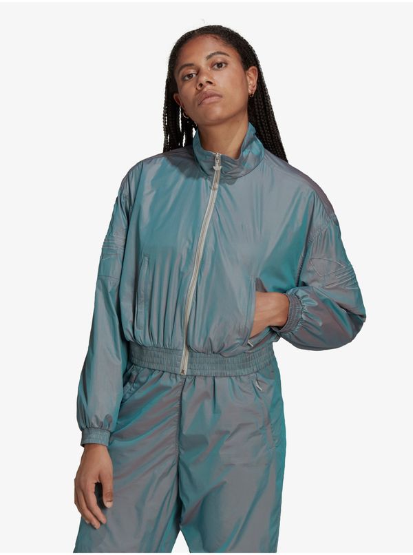 Adidas Blue women's short jacket adidas Originals - Women