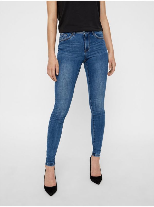 Vero Moda Blue Women's Skinny Fit Jeans Vero Moda Tanya - Women