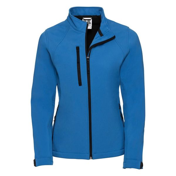 RUSSELL Blue Women's Soft Shell Russell Jacket