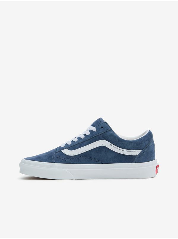 Vans Blue Women's Suede Sneakers VANS Old Skool - Women