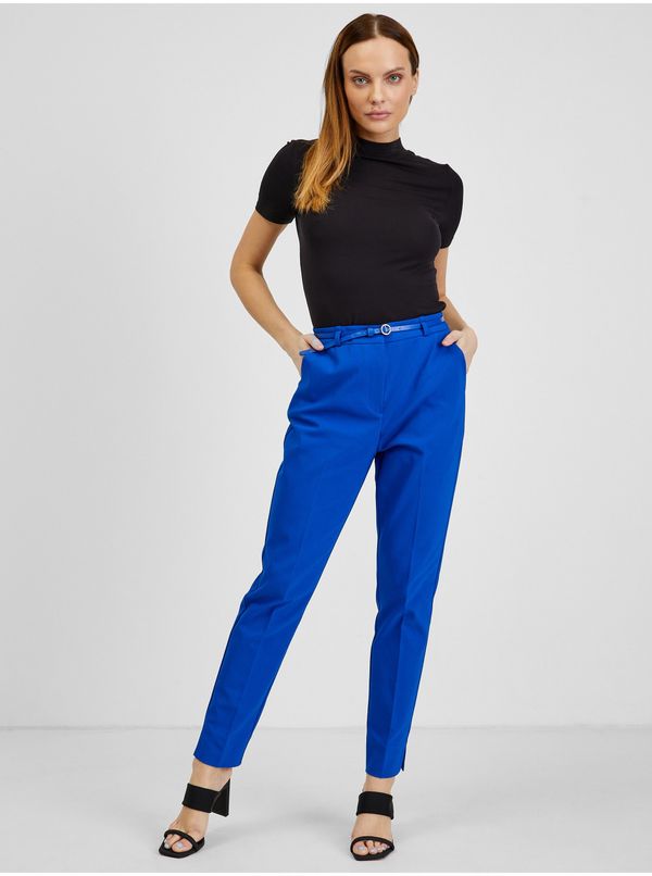 Orsay Blue women's trousers ORSAY