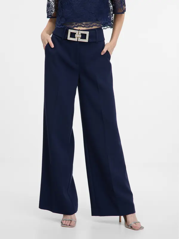 Orsay Blue Women's Trousers ORSAY - Women's
