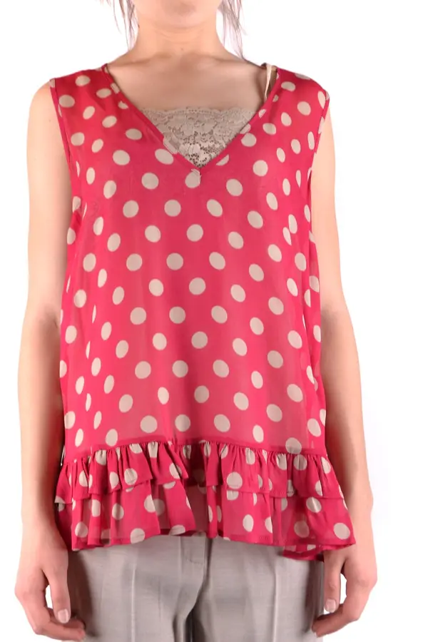 Twin-set Simona Barbieri Bluza brez rokavov s pikami