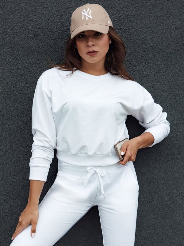 DStreet Bluza damska klasyczna CASUALVIBE biała Dstreet