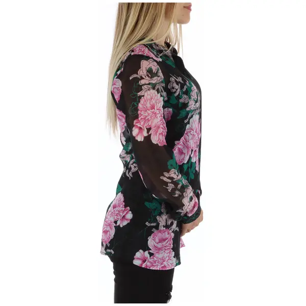 Guess Bluza Guess s cvetličnim vzorcem in dolgimi rokavi