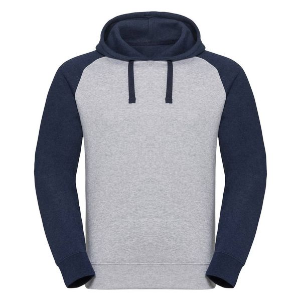 RUSSELL Bluza z kapturem Authentic Hooded  Baseball Sweat Russell