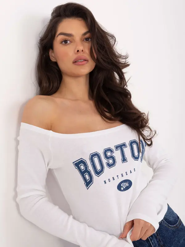Factory Price Bluza z napisom Boston