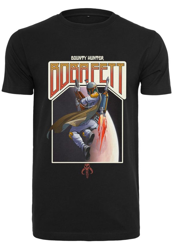 Merchcode Boba Fett Retro T-Shirt Black