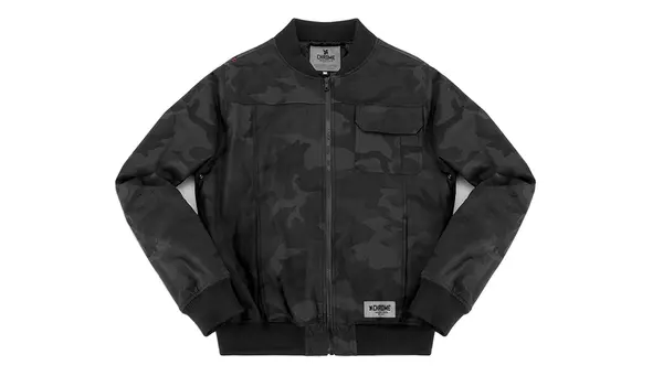 Chrome Bomber jakna Chrome Industries Utility Camo črna