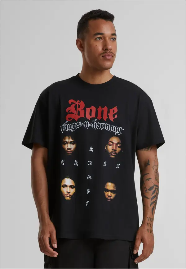 Merchcode Bone-Thugs-N-Harmony Crossroads Oversize T-Shirt Black